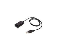 Approx APPC08 - Adaptador USB 2.0 IDE SATA, Color Negro