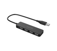 Griffin Hub USB APPC46 – 4 puertos USB 2.0 480 Mbit/s – Negro