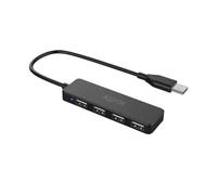 Approx appc46 hub de interfaz usb 2.0 480 mbit/s negro