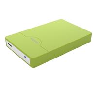Approx APPHDD09GP Caja Externa para Disco Duro de 2.5'' SATA USB 2.0 Screwless Verde