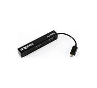 Approx APPHM4B - Hub USB 2.0, 4 Puertos, Color Negro