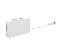 Approx APPHT4W - Concentrador USB, 4 Puertos, Color Blanco