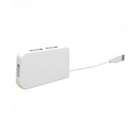 Approx APPHT4W - Concentrador USB, 4 Puertos, Color Blanco