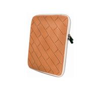 Funda Para Tablet Hasta 7 Appipc07o Efecto Ladrillo Color Naranja