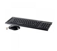 Approx APPKBWS - Pack de Teclado y ratón inalámbrico, Color Negro