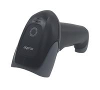 APPROX Lector de códigos de barras APPLS22 1D/2D/QR USB con cable Negro