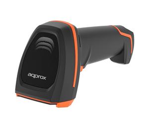 Approx APPLS24WS Lector de Código de barras 1D-2D-QR /USB/Bluetooth/Radiofrecuencia