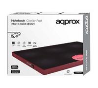Approx APPNBC05R 2Ventiladores/3Leds/2USBs Rojo