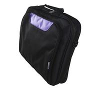 Approx APPNBCP15BP - Maletín para portátil de hasta 15.6”, Color Negro y Purpura