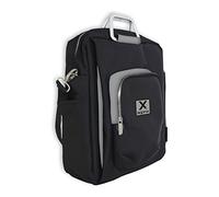 Approx APPNBST15BG - Maletín de diseño para portátil de hasta 15.6”, Color Negro y Gris