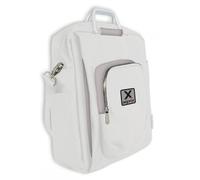 Approx APPNBST15WG - Maletín de diseño para portátil de hasta 15.6”, color blanco y gris
