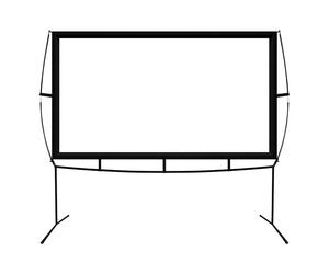 Approx APPPB120C Vision Pantalla de Proyección Portátil 120"