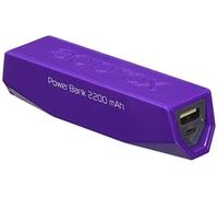 Approx APPPB22EVP - Cargador Universal con batería Externa de 2200 mAh, Color púrpura