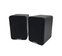 Approx APPSPK02BK Altavoces Inalámbricos Negros con 2 Soportes de Pared