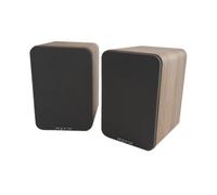 Approx APPSPK02WD Altavoces Inalámbricos Madera con 2 Soportes de Pared