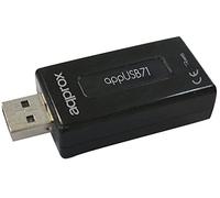 Approx appUSB71 - Tarjeta de Sonido (7.1, USB, Windows 2000, Windows 7 Home Premium, Windows 8, Windows Vista Home Premium, Windows XP Home, 75g, 17,1 cm, 8,5 cm)