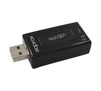 Approx appUSB71 - Tarjeta de Sonido (7.1, USB, Windows 2000, Windows 7 Home Premium, Windows 8, Windows Vista Home Premium, Windows XP Home, 75g, 17,1 cm, 8,5 cm)