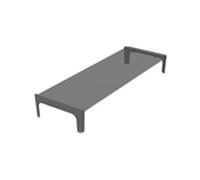 Approx Elevador Monitor Mesa Cristal Negro - Soporte