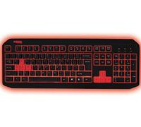 Approx Gaming APPBLIZZARD - Teclado para Gaming, 45 x 16 x 29, Negro y Rojo