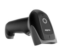 APPROX Lector de códigos de barras APPLS22 1D/2D/QR USB con cable Negro