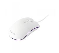 APPROX Ratón óptico ergonómico 800 dpi USB - Blanco/Púrpura