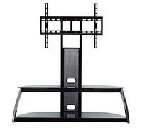 Approx Soporte DE PIE con Mueble APPST07E para Pantallas DE 30'-63' (76-160CM) Maximo 60KG VESA Maximo 600X400 2 ESTANTES DE Cris