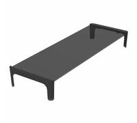 Approx Elevador Monitor Mesa Cristal Negro - Soporte