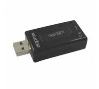 Approx appUSB71 - Tarjeta de Sonido (7.1, USB, Windows 2000, Windows 7 Home Premium, Windows 8, Windows Vista Home Premium, Windows XP Home, 75g, 17,1 cm, 8,5 cm)