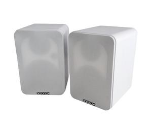 Approx Vision APPSPK02WH Altavoces Inalámbricos Blancos con 2 Soportes de Pared
