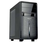 Approx Volta Torre Negro - Caja de Ordenador (Torre, PC, SPCC, Negro, Micro ATX, 1x 80 mm)
