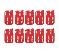 APPS2Car cinta adhesiva de doble cara VHB de 3 m de repuesto, 10 unidades, almohadillas adhesivas para salpicadero para soporte magnético de coche, dashcam, soportes para casco GoPro