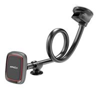 APPS2Car soporte magnético para automóvil,es adecuado para parabrisas y tableros,cuenta con 6 imanes potentes y compatibilidad con teléfonos inteligentes como iPhone, Samsung y Google.