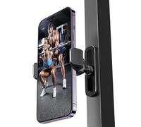 APPS2Car Soporte Movil Coche Iman Gym, Soporte Magnetico Teléfono Coche Compatible con Smartphone 4.0-7.0