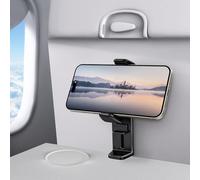 APPS2Car Soporte para teléfono móvil: soporte de avión y sujeción - [Ultra estable] ajustable, portátil, rotación silenciosa de 360°, apto para iPhone 17-14, Samsung, para viajes, cocina, oficina