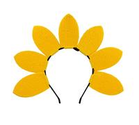 appuivbt Diadema de pétalos florales con flores, diadema para el pelo, diadema de verano, fiesta, disfraz