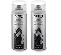 APR3 - Pintura Acrílica en Spray, Color Transparente Mate, Perfecto para Múltiples Aplicaciones en Exterior e Interior, 400 ml (Paquete de 2)