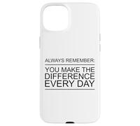 Apreciación del Empleado Compañero de Trabajo Motivacional a Granel, Empleado Carcasa para iPhone 15 Plus