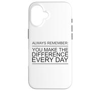 Apreciación del Empleado Compañero de Trabajo Motivacional a Granel, Empleado Carcasa para iPhone 16