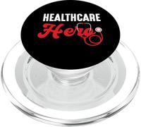 Apreciación del héroe de la atención médica - Apoyo al Trabajador médico PopSockets PopGrip para MagSafe