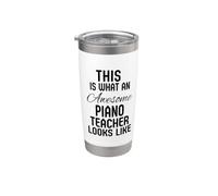 Apreciación del profesor de música de piano por parte del estudi Vaso térmico de acero inoxidable de doble pared