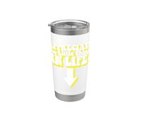 Apreciate The Little Things In Life Arrow Funny Adult Joke Vaso térmico de acero inoxidable de doble pared