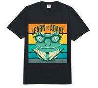 Aprenda a Adaptarse a la Lectura Camaleón Sabiduría Amante Comfort Colors Adult Heavyweight T-Shirt