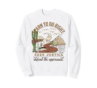 Aprenda a Hacer lo Correcto, Buscar Justicia, Isaías 1:17 Fe Cristiana Sudadera
