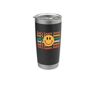 Aprendamos Hoy Maestros Estudiantes Lindo Regreso Vaso térmico de acero inoxidable de doble pared