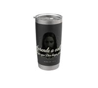 Aprende a Callar Deja que Dios Haga Justicia Marcos 15:5 Vaso térmico de acero inoxidable de doble pared