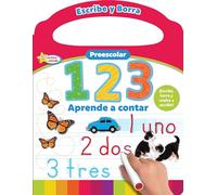 APRENDE A CONTAR. ESCRIBE Y BORRA. (Write & Erase)