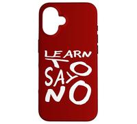Aprende a Decir Que no Hay Cita de autoempoderamiento Carcasa para iPhone 16