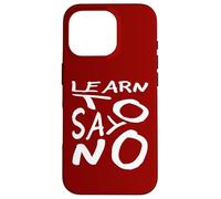 Aprende a Decir Que no Hay Cita de autoempoderamiento Carcasa para iPhone 16 Pro