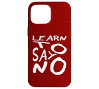 Aprende a Decir Que no Hay Cita de autoempoderamiento Carcasa para iPhone 16 Pro MAX