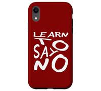 Aprende a Decir Que no Hay Cita de autoempoderamiento Carcasa para iPhone XR